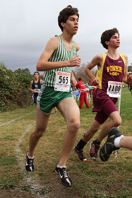 2010NCSXC BD3-201.JPG - 2010 North Coast Section Cross Country Championships, Hayward High School, Hayward, California